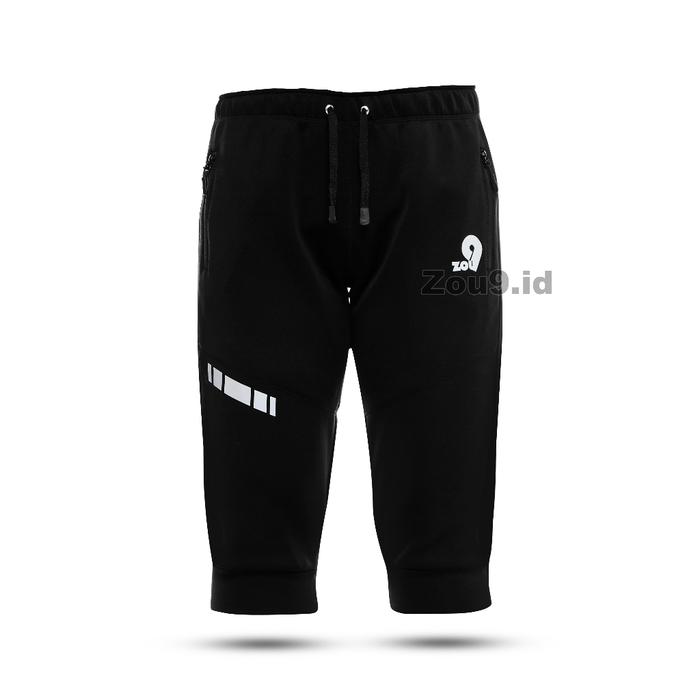 Gambar Zou9 Celana Training Jogger Pants Pendek 3/4 Pria Trening Olahraga Gym Gowes Sport - Jogger 3/4 Zou9, S dari Zou9 Zounine undefined Tokopedia