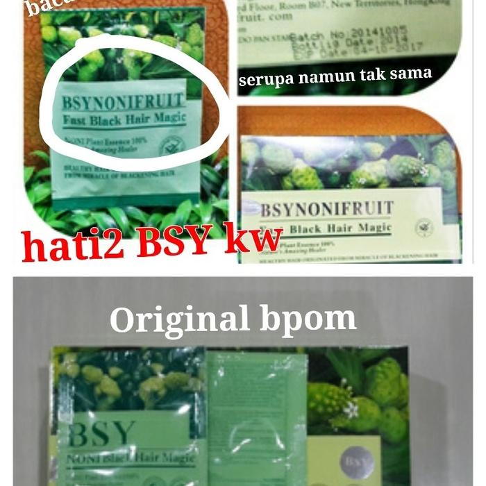 Gambar Bsy shampo noni LOGO2 MURAH strip hijau Bpom tanpa brosur didalam Printing tanggal rapi (box) - Bsy shampo noni LOGO2 MURAH strip hijau (box) dari Bens Kosmetik undefined Tokopedia