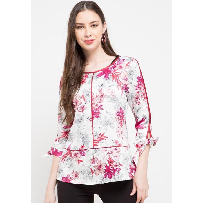 Gambar White Mode Lucille Blouses - Multicolor, S dari WHITE MODE undefined Tokopedia