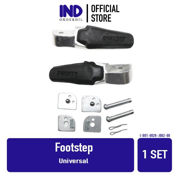 Gambar Footstep Belakang Ducati Universal Barstep Pijakan Injekan Foot Bar Step Variasi Beat FI Pop Street eSP Deluxe Vario 110 125 150 Mio Lama M3 Z S Soul Scoopy Spacy Tiger CBR  Aerox NMAX PCX Lexi X-Ride Blade Grand Supra F1ZR Jupiter Z Old Karbu - footstep dari IND Onderdil undefined Tokopedia