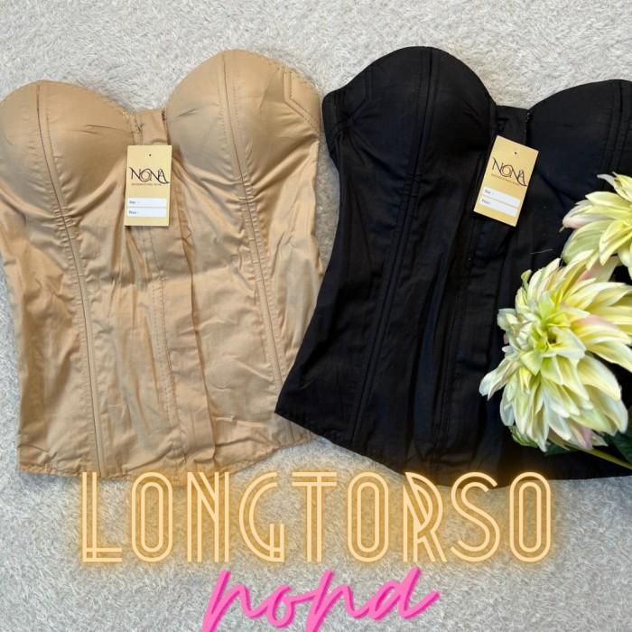 Gambar Longtorso/ Bustier/ Kamisol/ Dalaman/ Korset Kebaya Merk Nona - Hitam, 34 dari Jasmine Kebaya Bali undefined Tokopedia