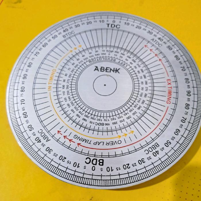 Gambar Busur derajat camshaft busur derajat motor busur derajat mesin papas cam noken as - Besar dari ziyah zr undefined Tokopedia