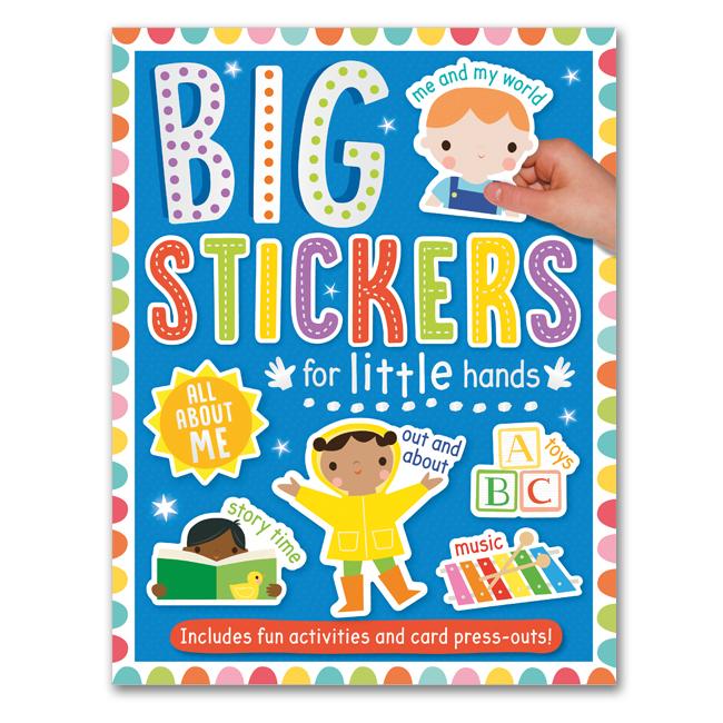 Gambar All About Me Big Stickers For Little Hands - Sticker Activity Books - All About Me dari happybunnybooks undefined Tokopedia