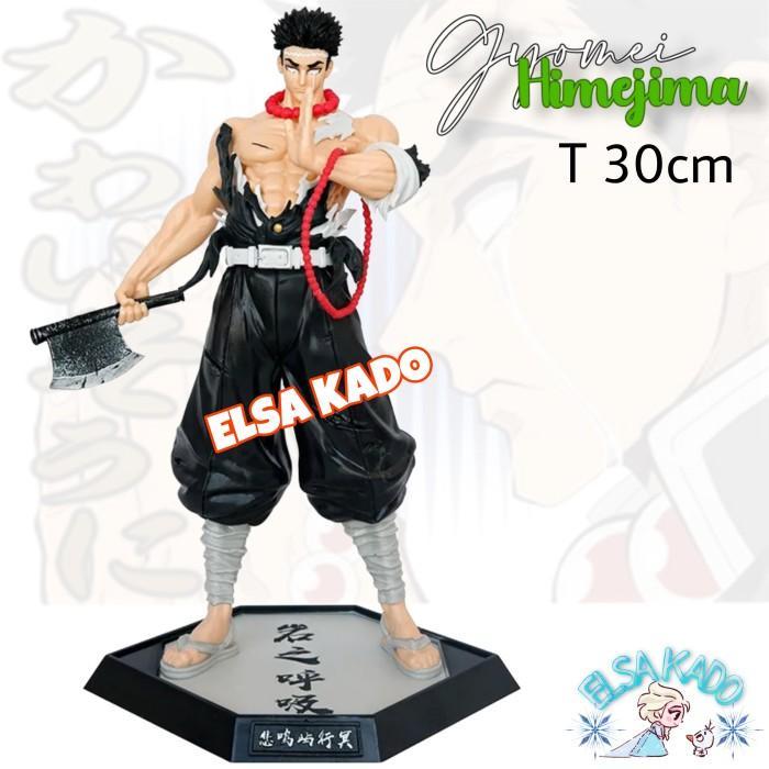 Gambar Gyomei Himejima Figure Action Hashira Batu 30cm Demon Slayer Anime kim dari ELSA KADO STORE undefined Tokopedia