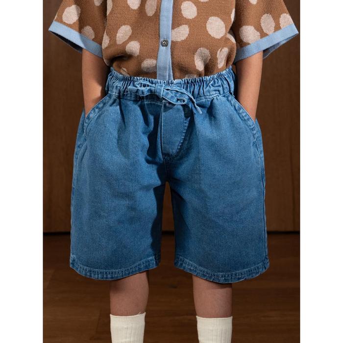 Gambar SABINE AND HEEM - MALO Denim Bermuda Short - Celana Pendek Denim Anak - S (1-2 YO) dari sabineandheemofficial Kota Tangerang Selatan Tokopedia