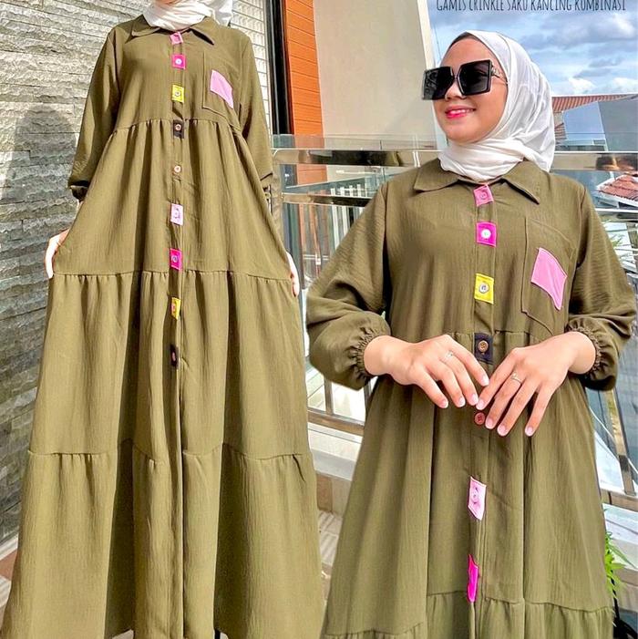 Gambar PGMTA DRESS GAMIS MEWAH KONDANGAN KEKINIAN GROSIR PESTA TANAH ABANG CIPULIR - -, - dari monellinapgmta undefined Tokopedia