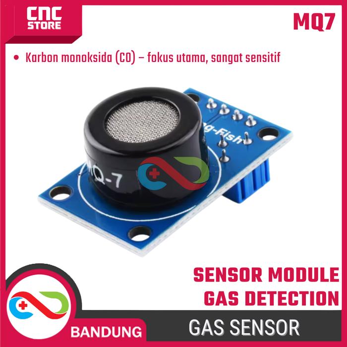 Jual Gas Sensor Module MQ Series – MQ-3 MQ-4 MQ-5 MQ-7 MQ-8 untuk ...