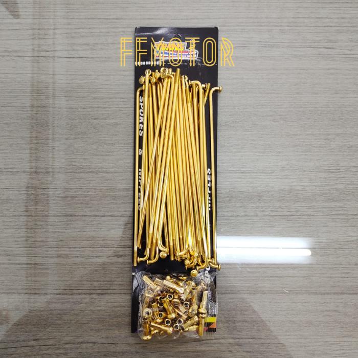 Gambar RUJI PELANGI RAINBOW-GOLD-TWOTONE-RED GOLD-BLUE GOLD JERUJI MOTOR-JARI-JARI 89.120.130.154.157.159.164.172.184 DLL - GOLD, 154 dari FFMOTOR undefined Tokopedia