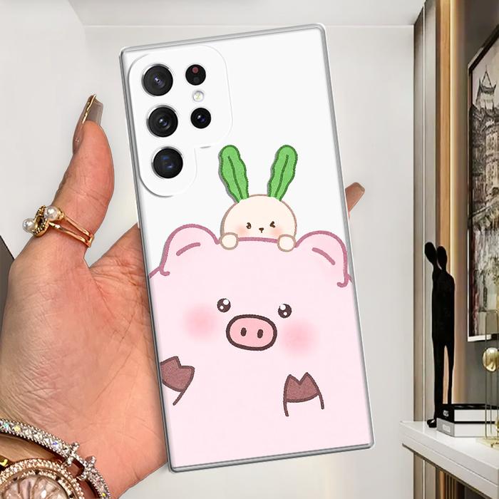 Gambar Kelinci dan Babi untuk Casing Ponsel Samsung, Galaxy S24 S23 S22 S21 S20 Note 20 Ultra 5G/Plus/FE/S9 + S8/Note 9 + 10 Lite 8 A55 A54 A14 A15 A13 A25 A34 A73 A72 A71 A70 A53 A52 s A51 A50 A30 A21 A20 A04 s A42 A41 A33 A32 A31 A23 A22 A12 Case Cover - RKTM-ZY1380, Galaxy A2 Core dari ACHMARINA CHUSBAN undefined Tokopedia