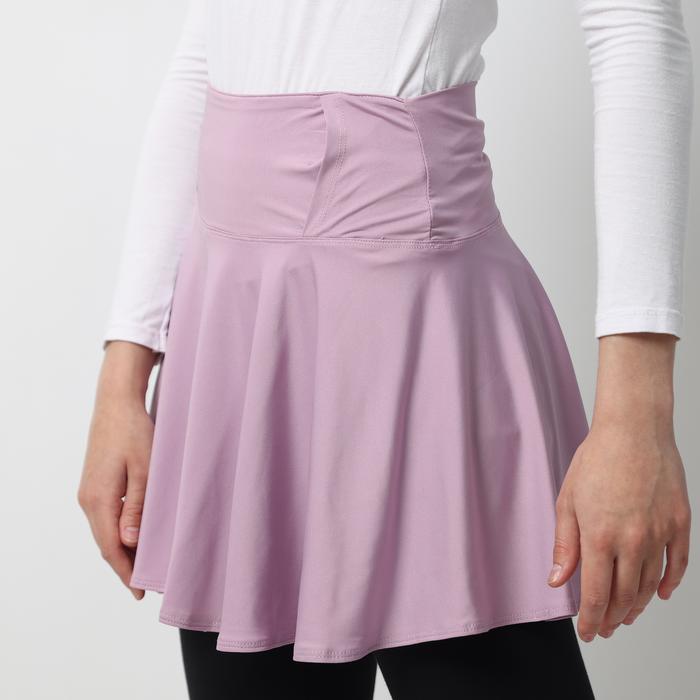Gambar HIA Everywear Selina Short-Skirt Hacktive Fabric All Size Flowy Nyaman stretch  waist high pendek Panjang Casual  Instan Kain Muslim Basic Airflow Airflow Crinkle - PURPLE JASPER dari HIA EveryWear undefined Tokopedia