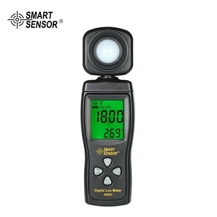 Gambar LUX LIGHT INTENSITY METER PENGUKUR INTENSITAS CAHAYA LUXMETER TEST TESTER AS803 AS823 - AS803 dari TokoL ive undefined Tokopedia
