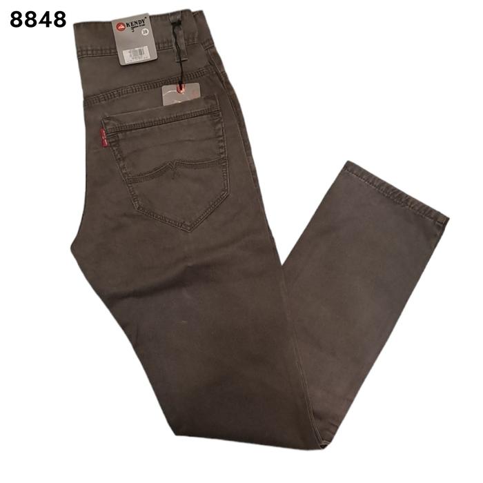 Gambar Celana Panjang Basic Katun - Coklat, 28 dari Dz Kimline undefined 4 Tokopedia
