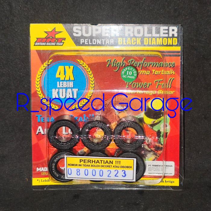 Gambar SUPER ROLLER BRT NMAX & AEROX 155 - 9 MIX 11 GRAM dari R SPEED GARAGE DEPOK undefined 2 Tokopedia