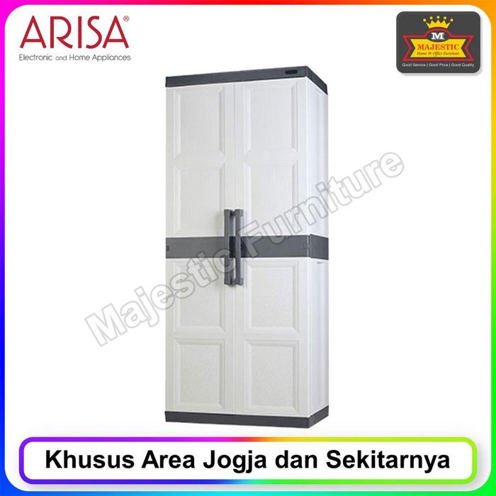 Gambar Lemari Pakaian Plastik Arisa CA 402A Gantung - Jogja - Abu dari Majestic Furniture undefined Tokopedia
