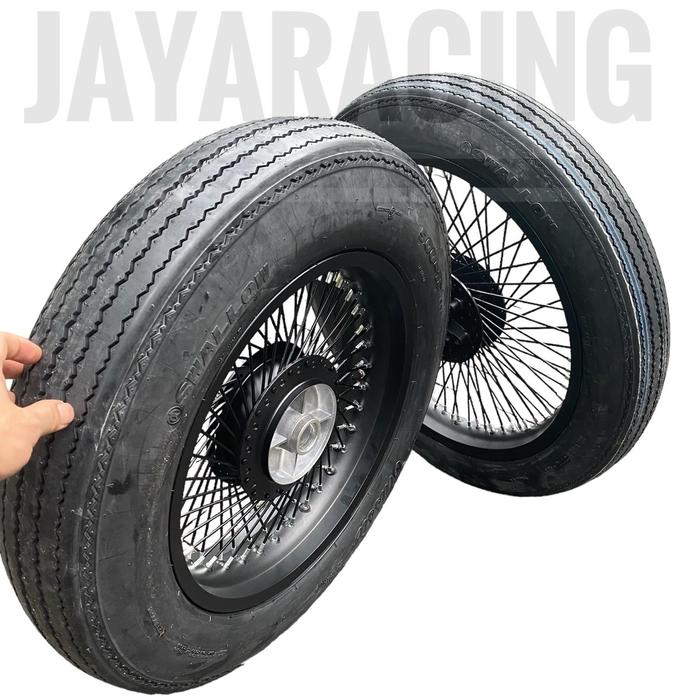 Gambar Velg set japstyle Bobber Ring 16 350 ring 18 300 or 17 300 Ban classic Benelli Patagonian eagle - 16 350/ 18 300 + ban dari Jaya Racing. undefined Tokopedia