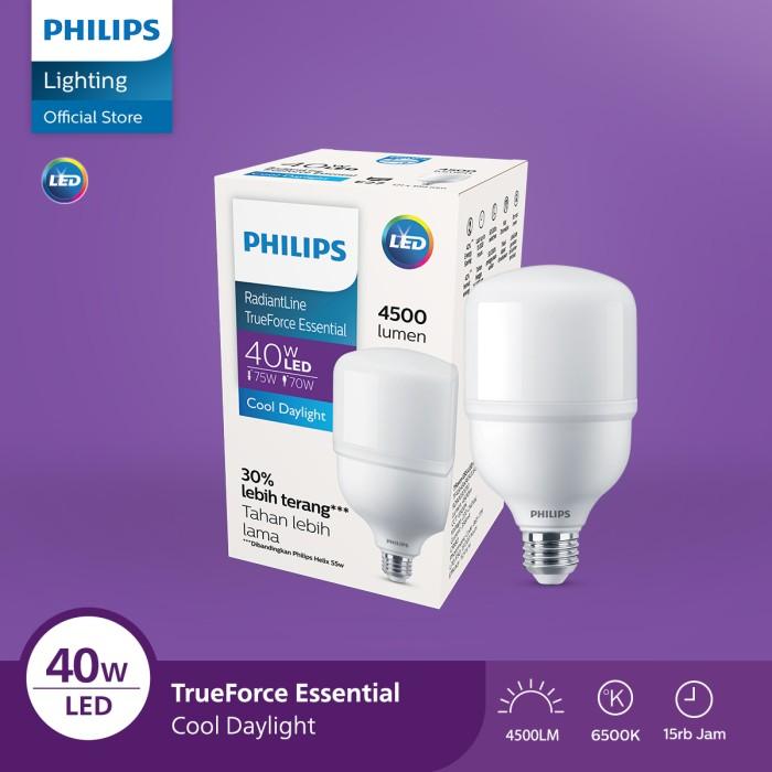 Gambar Lampu Philips Bohlam Radiantline TrueForce Essential 40W Putih dari Philips Lighting Indonesia undefined Tokopedia