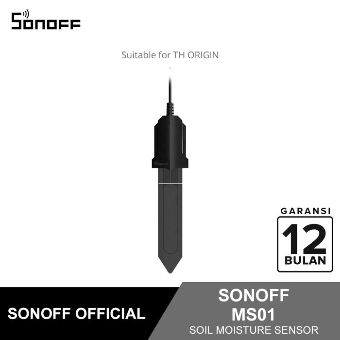 Gambar Sonoff Smart Soil Moisture Sensor MS01 Sensor Kelembaban Tanah Smart Sensor Smart Home Automation IoT - Black dari Sonoff Indonesia Kota Administrasi Jakarta Pusat Tokopedia