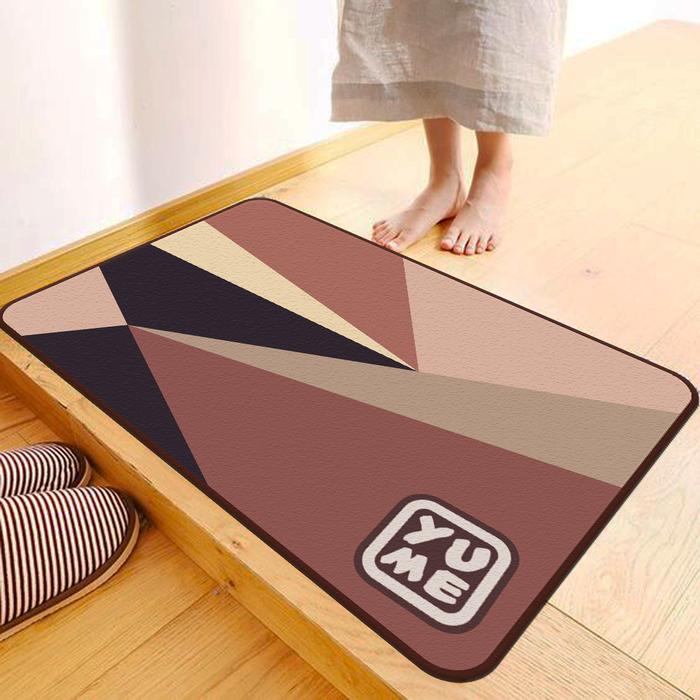 Gambar Paket Grosir 10pcs Keset Rumah Antislip YUME 50x80 - Geometric dari AmoreCollections Kota Surabaya Tokopedia