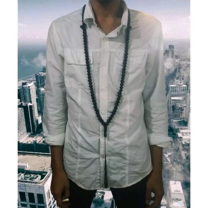Gambar TASBIH KAYU JUMBO UKURAN 18MM/ Muslim - Hitam, 60 cm dari ANO TITANIUM undefined Tokopedia