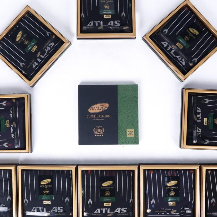 Gambar Grosir 10 Pcs Sarung ATLAS Super Premium 920 Black Series - hitam dari Sarung Atlas Kab. Gresik Tokopedia