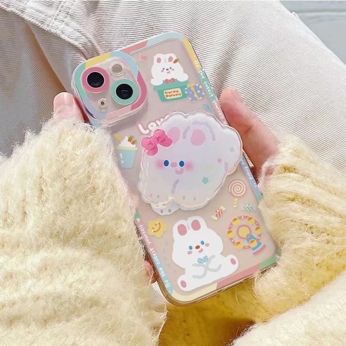 Promo GRIPTOK KOREAN FLOWER SERIES / PHONE HOLDER / PHONE GRIP - CUTIE ...