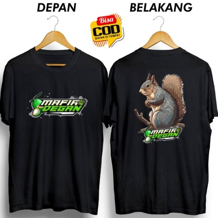 Gambar KIOS KOKO // kaos Mafia degan tupai distro - PUTIH FB, XXL dari Koleksi Kaos Kita undefined 3 Tokopedia