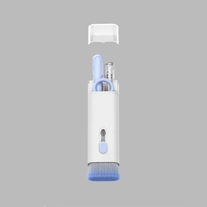 Gambar 7 in 1 Keyboard Cleaning Brush Multifunction Cleaner Earphone Smartphone Laptop Computer Screen - BLUE Set dari BU phone casing undefined Tokopedia