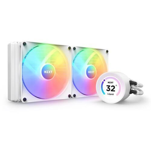 Promo NZXT KRAKEN ELITE 240 RGB AIO Liquid Cooling WHITE Cicil