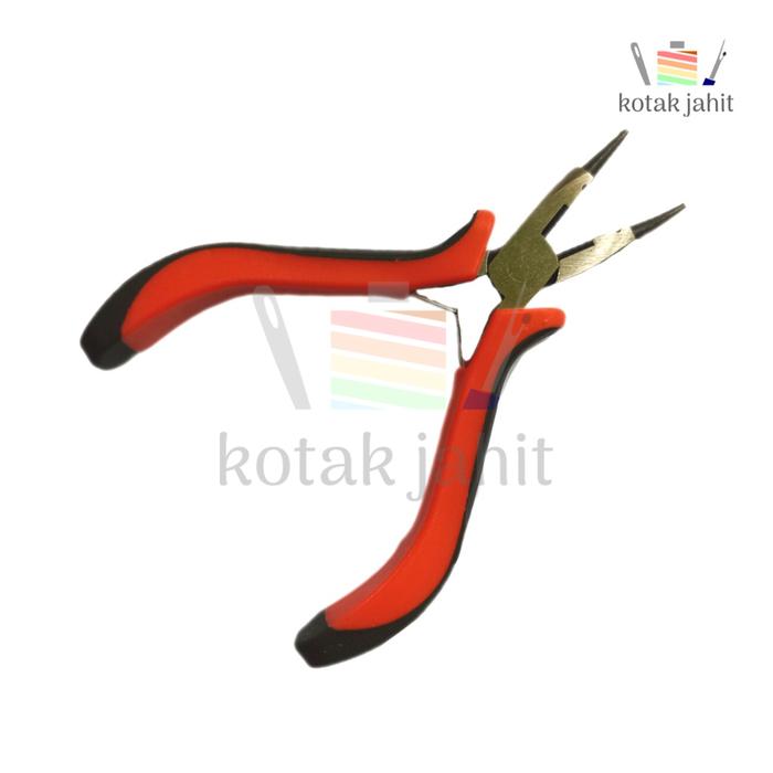 Gambar tang aksesoris dan kerajinan tangan 3 in 1 jepit potong pembulat 5 inchi - tang aksesoris, 1 pcs dari Kotak Jahit undefined Tokopedia