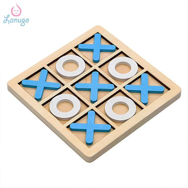 Gambar Puzzle Tic Tac Toe / Games Puzzle Murah / Puzzle Geometri Murah Toys Mainan Kayu Anak Berkualitas - Biru dari Lanugo.Baby undefined Tokopedia
