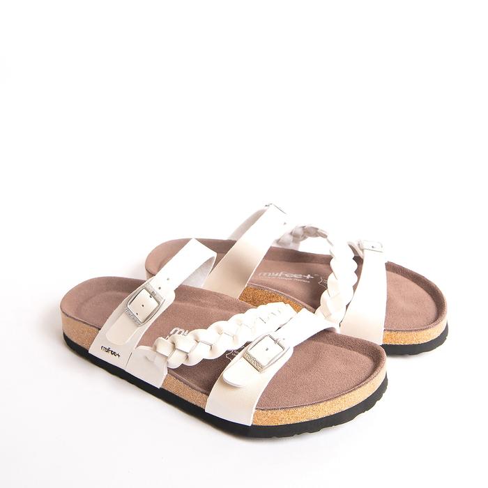 Gambar Sandal MyFeet F17 Kids Series - M-White, 30 dari MyFeet Official Shop undefined Tokopedia