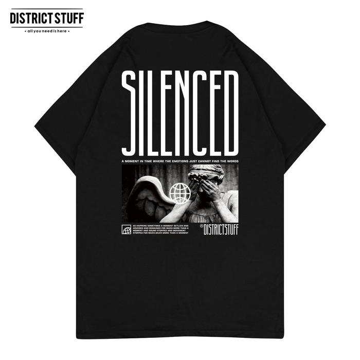 Gambar Districtstuff T-shirt - Silinced - Hitam, XL dari District Stuff undefined Tokopedia