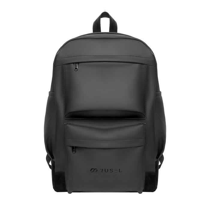 Gambar RUSELCO I Backpack Kanna Tas Ransel Pria Wanita - Black dari ruselco undefined Tokopedia