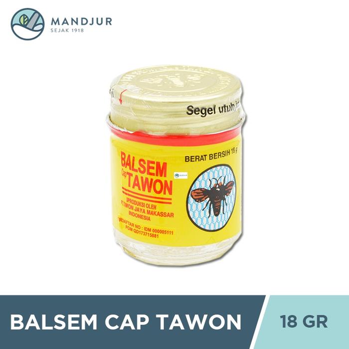 Gambar Balsem Cap Tawon 18 g - Balsem Pegal Linu dari Apotekmandjurofficial undefined Tokopedia