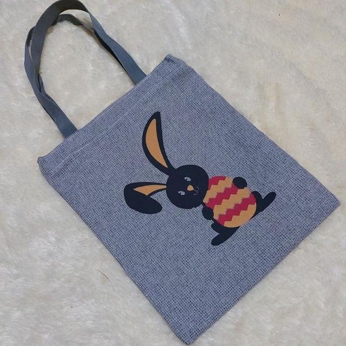 Gambar 4s Grosir Solo || TAS TOTE BAG KANVAS GONI Motif RABBIT Karakter Wanita Totebag - Light grey, P.30xT.40cm dari 4 Saudara Grosir Solo undefined Tokopedia