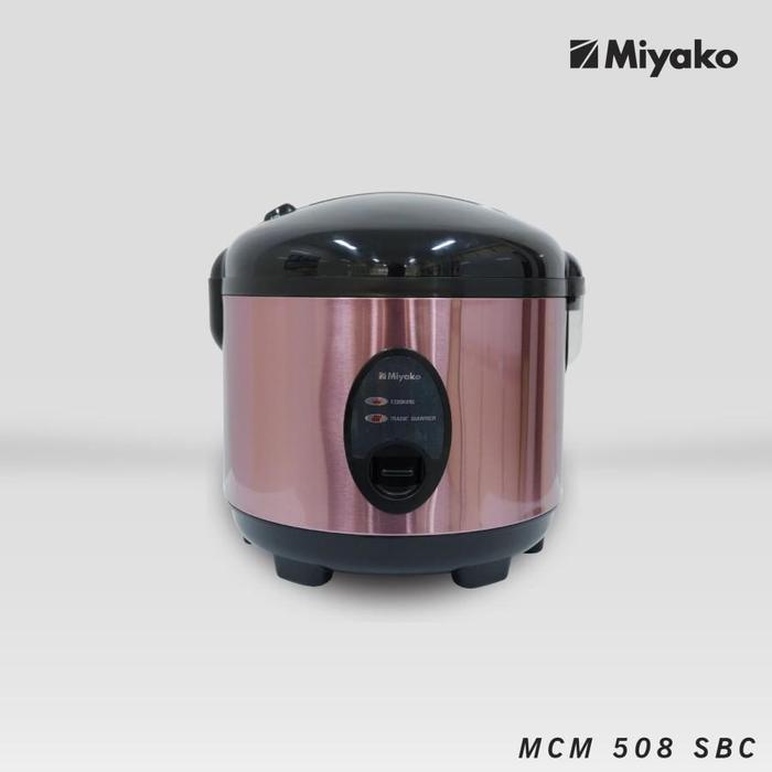 Gambar Miyako MCM-508 SBC MAGICOM, RICE COOKER - rose gold dari BAHAGIA ELEKTRONIK undefined Tokopedia