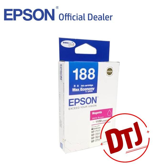 Gambar Tinta Epson 188 Cyan, Magenta & Yellow Original (T188 Series) - Magenta dari dwitunggaljaya17 undefined Tokopedia