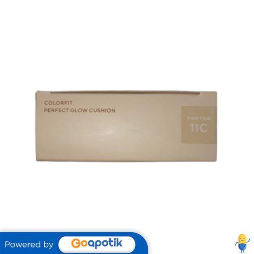 Gambar WARDAH COLORFIT PERFECT GLOW CUSHION 11C PINK FAIR 15 GRAM CASE dari Apotek Plus Sinar Jakarta Makassar undefined Tokopedia