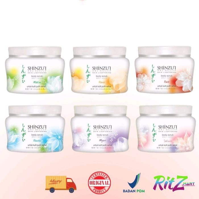 Gambar SHINZUI Skin Lightening Body Scrub / Shinzui Body Scrub Lulur Mandi 120gr dari RitzMart_NEW undefined Tokopedia