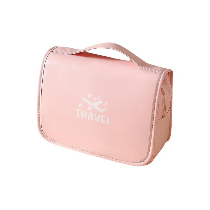 Gambar MARVI & CO Pouch tas kosmetik toiletries / kuas / make up travel bag - Pink dari Marvi & Co undefined Tokopedia
