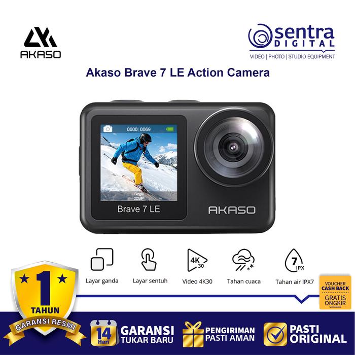 Gambar Akaso Brave 7 LE Action Camera - Black dari Sentra Digital undefined Tokopedia