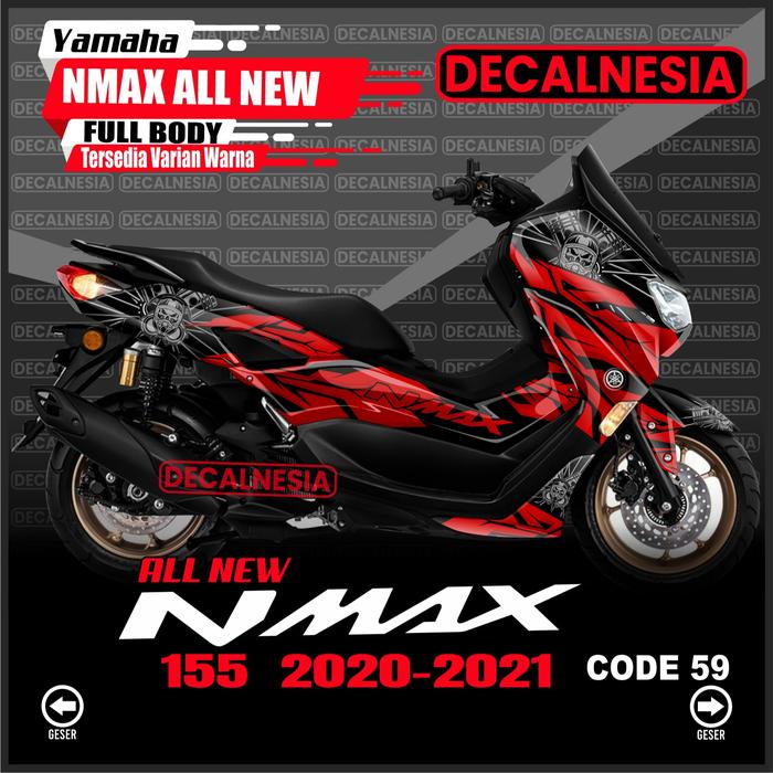 Gambar Decal Stiker Nmax New 2021 2022 2023 Full Body Motor Yamaha Connected 2020 Variasi Facelift Aksesoris Modifikasi Sticker Dekal C59 Motorcycle - 59 Merah dari Decalnesia undefined Tokopedia