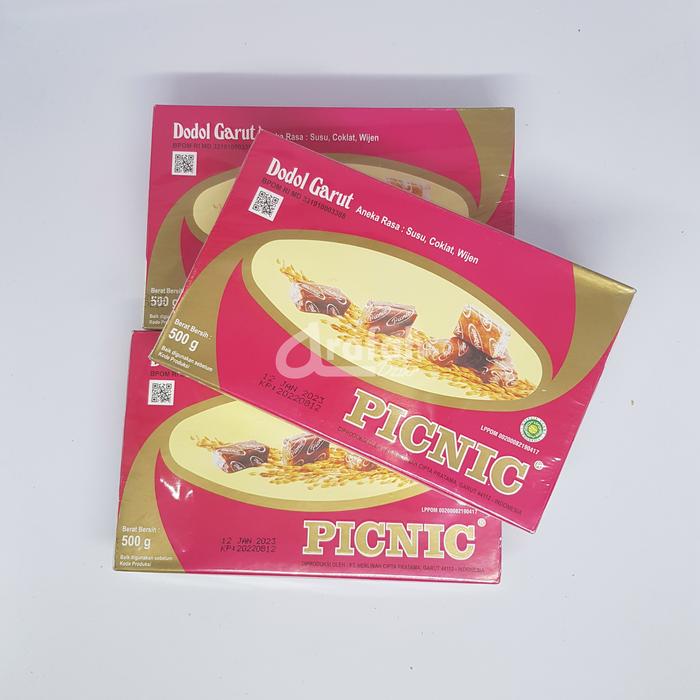 Gambar Dodol Garut Picnic Classic 500 gram dari arafahdzikr undefined Tokopedia
