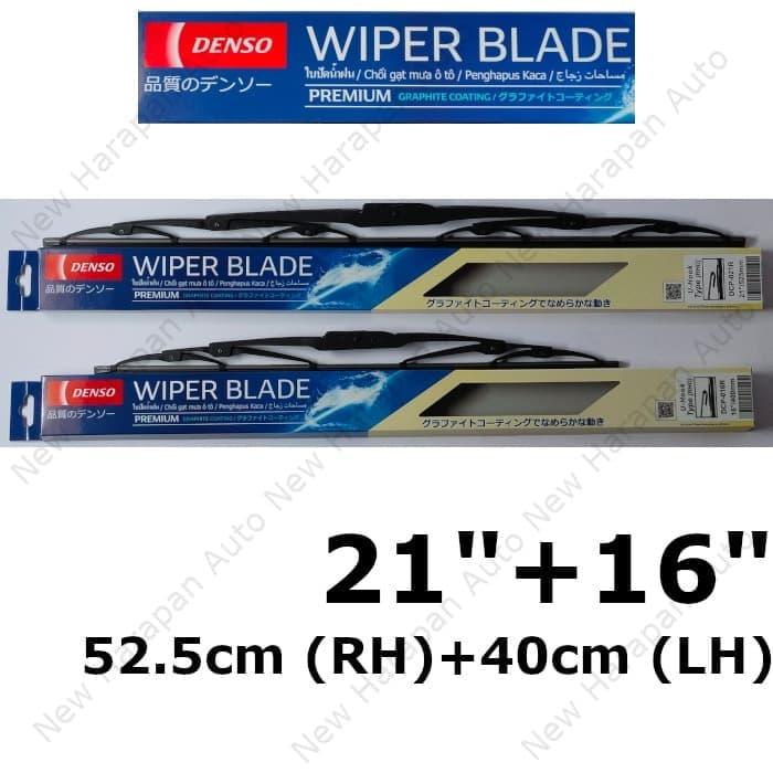 Gambar Wiper Set GRAND NEW AVANZA XENIA 2016-2020 Denso DCS Original (1 set) 21' 16' - 21 16 dari Jaya Berlian Motor undefined Tokopedia