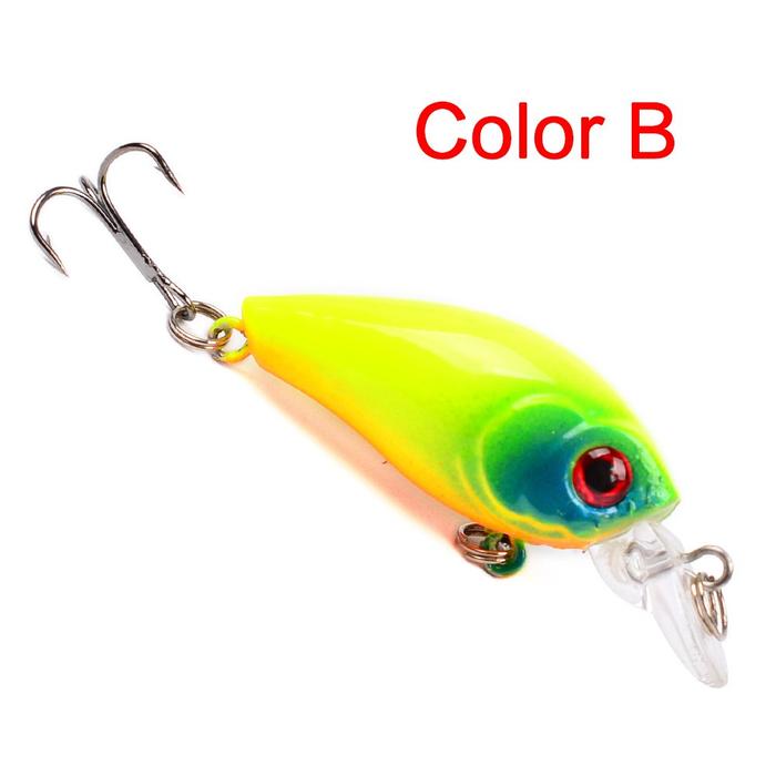 Gambar umpan pancing crank bait 4,5 cm 3,55 gram lure ultralight fishing - B dari Bos Barang Cirebon undefined Tokopedia
