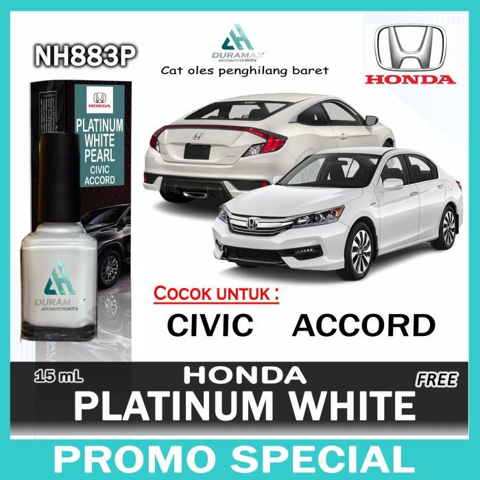 Gambar Cat Oles Platinum White Pearl NH883P Honda Accord Civic Putih Mutiara - CIVIC - ACCORD dari Duramax.paint undefined Tokopedia