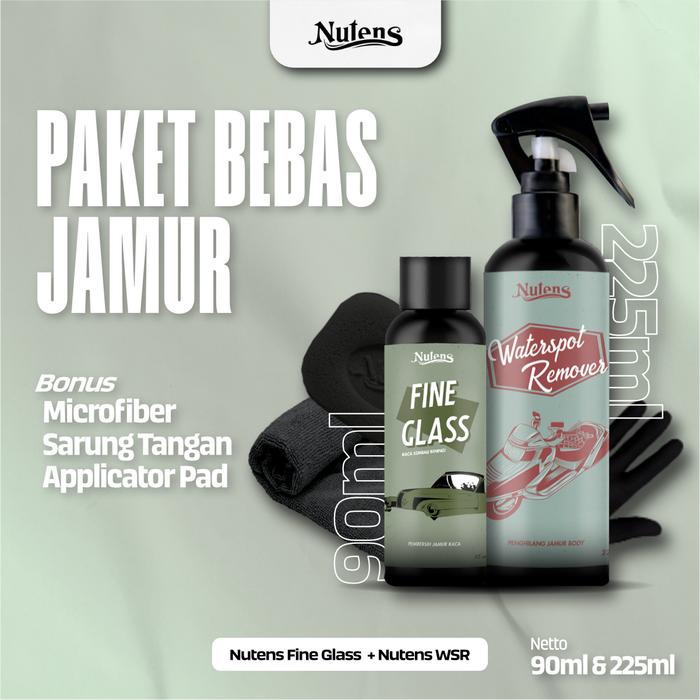 Gambar Nutens Bebas Jamur - Paket Pembersih Jamur Kaca dan Body Mobil dari Nutens undefined Tokopedia