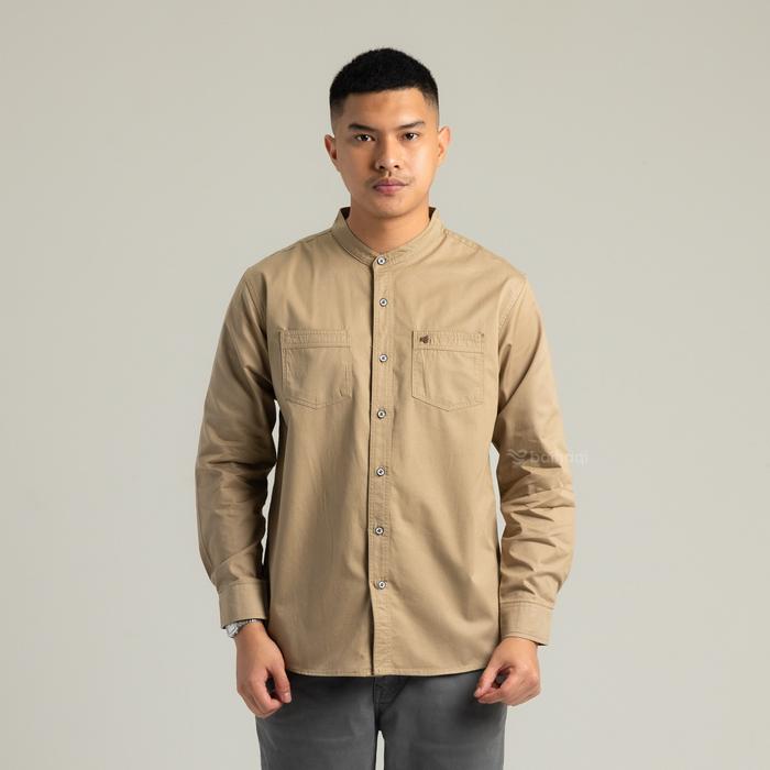 Gambar Baihaqi Kemko Riyadh Basic Lengan Panjang Kerah Sanghai BKK30 - Khaky, S dari Baihaqi Clothing_NEW undefined Tokopedia