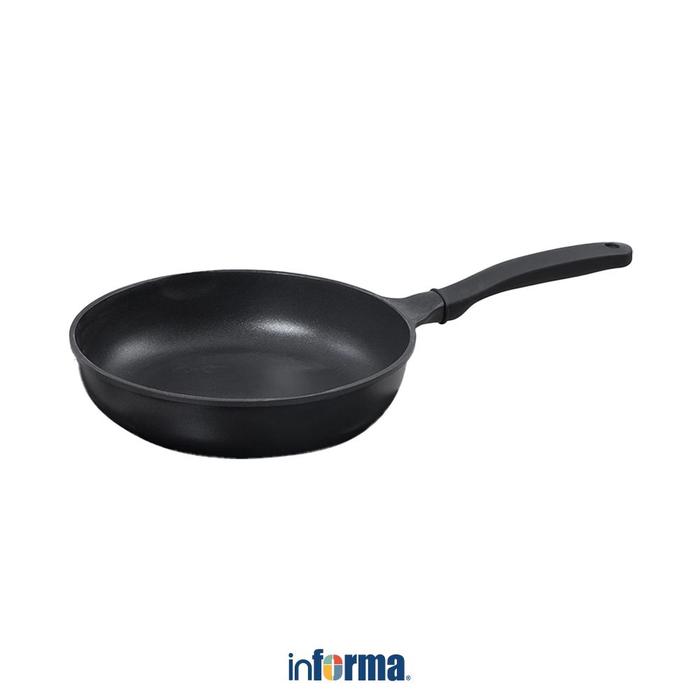 Gambar COOKING COLOR 26 CM ALPHA EVERYDAY WAJAN PENGGORENGAN - HITAM dari Informa Indonesia undefined Tokopedia