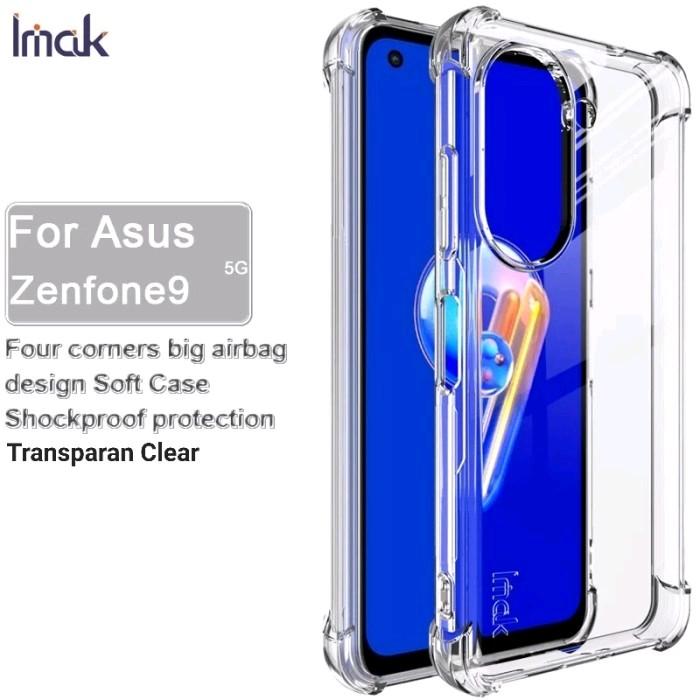 Gambar Imak Case Asus Zenfone 9 TPU Airbag Protection TPU - Clear dari Droidcaseid undefined Tokopedia
